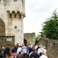 Fuchstor (Fox Gate) is the second medieval gate. It's also the meeting point for guided tours